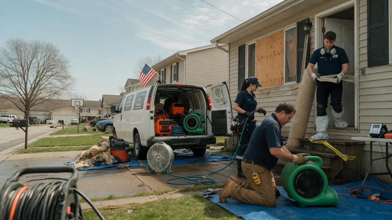Water Damage Restoration in Buffalo, OH near me